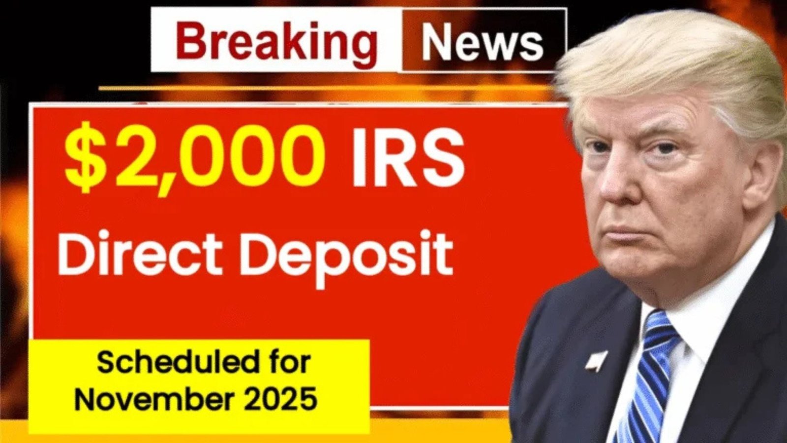 $2,000 Direct Deposit For U.S. Citizens in Remaining Days Of November 2025